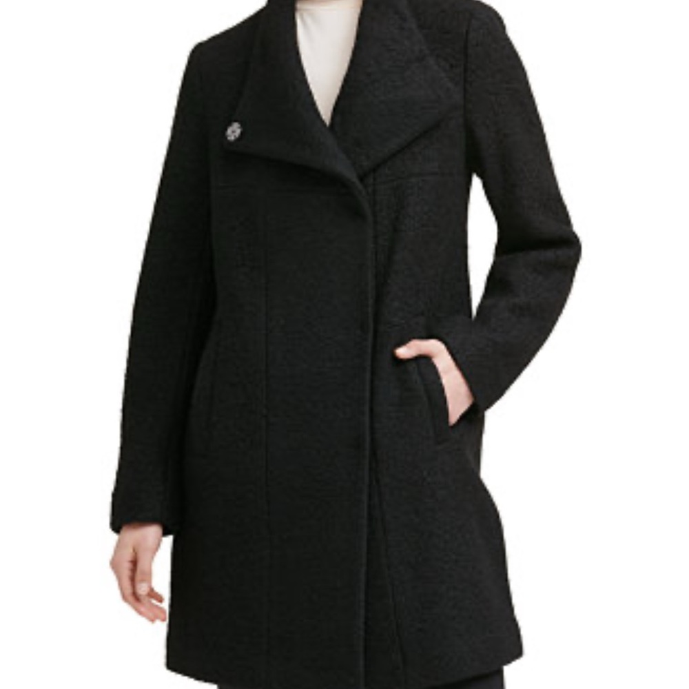 Kenneth Cole Women's Size XXS Boucle Walker Coat